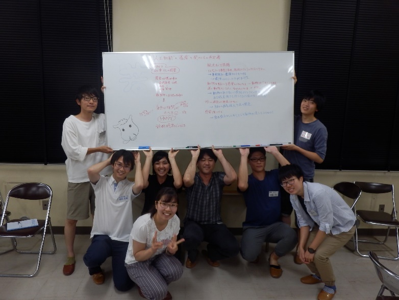 小川先生班 「人工知能と畜産のかかわり方の再定義」
